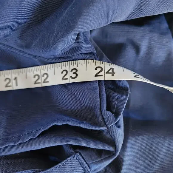 Banana republic Spring Opera Coat Spring Navy Trench Size Medium - Picture 10 of 11